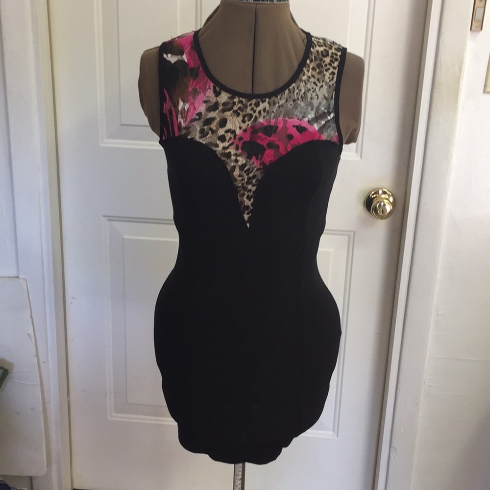 Lacy mini dress